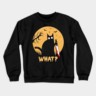 What? Crewneck Sweatshirt